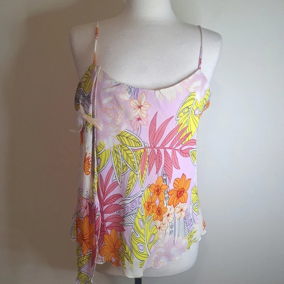 Jaqueline Conoir cami silky top SZ 12 - Picture 1 of 7